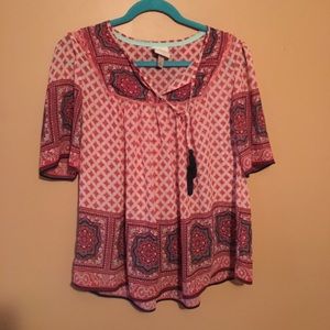 Knox rose sheer shirt